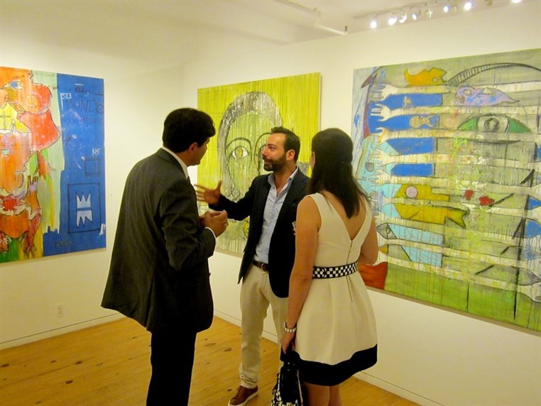 Lebanese Painter Impresses New York Arts Scene